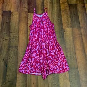 Floral patterned romper